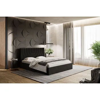 Ložnicová sestava Čalouněná postel Gold 6 box rozměr 120x200 vyberte rošt Kovový rošt