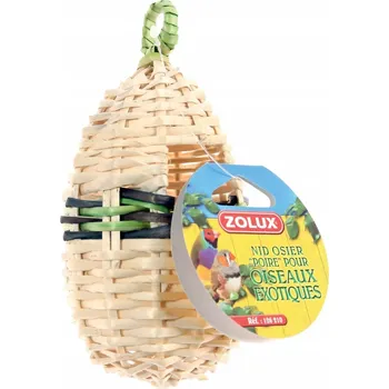Pro ptáka Budka pro ptáky Zolux 7,5 x 7,5 x 14,5 cm