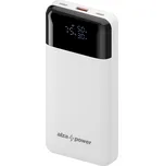 AlzaPower Parade Gen2 20000mAh Power Delivery (22,5W) bílá