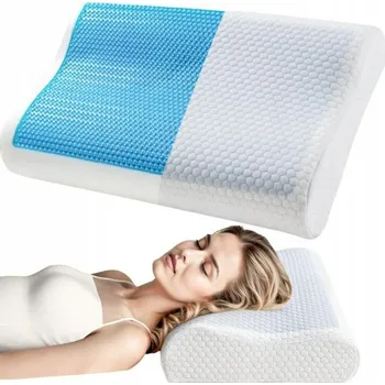 Polštář TERMOPLASTICKÝ ORTOPEDICKÝ POLŠTÁŘ PRO SPANÍ NA BOKU, PROFILOVANÁ PĚNA