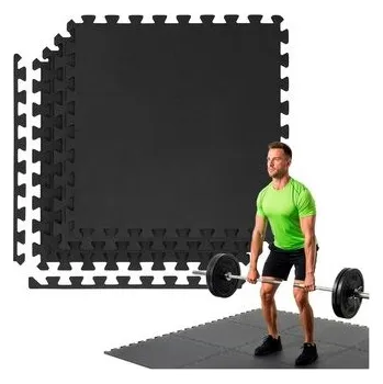 podložka na cvičení Pěnová podložka na cvičení 60x60x1,2 cm sada 4ks ACTIGET ACT0035 grafitová