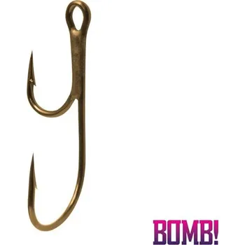 Rybářský háček Delphin Dvojháček BOMB! MultiHook Double Velikost 4 2 × 6 ks