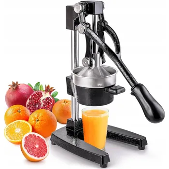 Lis na citrusy Ruční lis na citrusy POKKA černý litinový 2 l