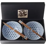 Made In Japan Set misek Starburst Design s hůlkami 400 ml 2 ks