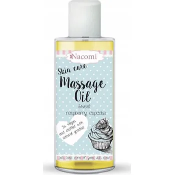 Masážní přípravek NACOMI Raspberry Cupcake 50 ml