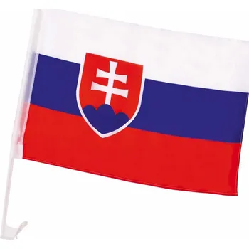 Vlajka SPORTTEAM® Vlajka SR na auto 2 ks