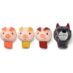 Lilliputiens set prstových maňásků Tři prasátka