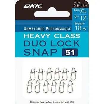 BKK Duolock Snap-51 Velikost 5 65kg 9ks