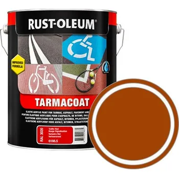 barva na zeď Rust-Oleum Tarmacoat pro vodorovné značení 5 l, oranžová