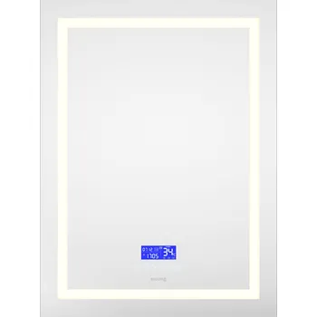 Zrcadlo Siguro LM-G760Z Pure Beauty Soundiva nemlžící s Bluetooth 80 × 60cm