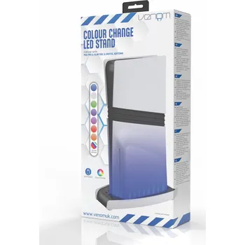 Herní příslušenství VENOM VS5027 PS5 Pro/Slim Multi-Colour LED Stand