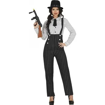 GUIRCA Dámský kostým - gangsterka vel. M 38/40
