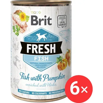 Brit Fresh Fish with Pumpkin 6 × 400 g
