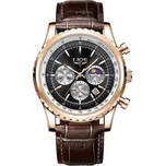 Lige Man 8989-12 rose gold black