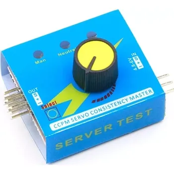 RC náhradní díl DLStore Servotester Mini CCPM 3CH 4.8-6V