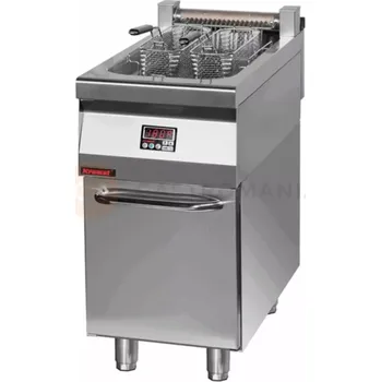 fritéza Elektrická fritéza se skříňkou 1x 23 l, 450x900x900 mm | KROMET, 900.FE-18f