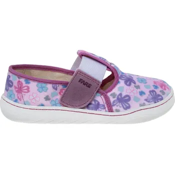 Dívčí bačkory Fare FARE MID-WIDE papuče na suchý zip 7001453 7001453 Velikost 27