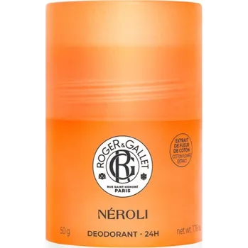 Roger & Gallet Néroli tuhý deodorant bez obsahu hliníkových solí s 24hodinovou ochranou unisex 50 g