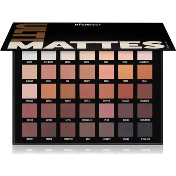 Paletka dekorativní kosmetiky BPerfect Ultimattes paletka očních stínů 45,5 g