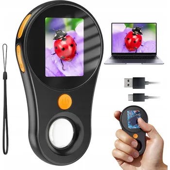 Mikroskop Digitální mikroskop 1000x 2 MP s 4,3" IPS displejem