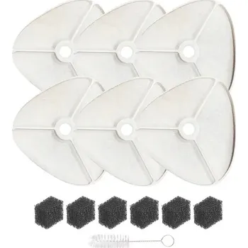 Filtrace vody Tikpaws Náhradní filtry s aktivním uhlíkem pro fontánu TK-WF003 6 ks