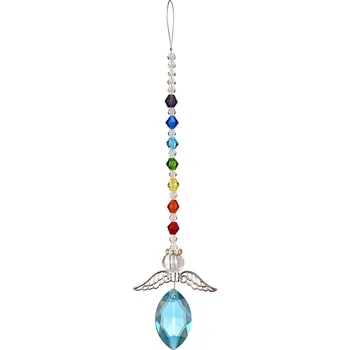 Vánoce Feng Shui Harmony Čakrový anděl světle modrého světla