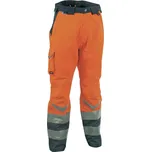COFRA Reflexní pracovní kalhoty SAFE, reflexní oranžové, vel. 64