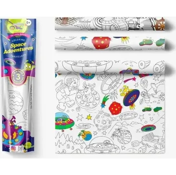 omalovánky Kids DO Malovací ubrusy 3v1 Vesmírné Dobrodružství Kniha