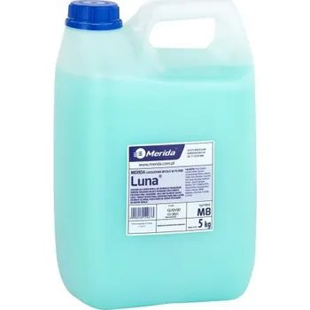Mýdlo MERIDA LUNA TEKUTÉ MÝDLO, MODRÉ, VŮNĚ NAOMI, KANYSTR 5 KG