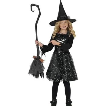 Karnevalový doplněk GUIRCA Skládací čarodějnické koště