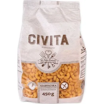 Těstoviny kukuřičné kolínka 450g Civita bez lepku