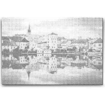 Painting Queens Jindřichův Hradec, 40 × 60 cm, bez rámu