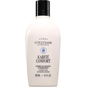 Koupelová kosmetika L’Occitane Shea Butter Shower Cream hydratační sprchový krém 250 ml