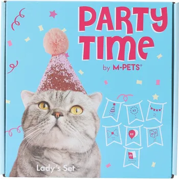 Hračka pro kočku M-Pets Party time Lady dekorace pro kočky
