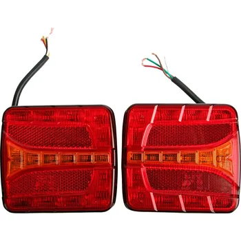 Přívěs k motorovému vozidlu Multipa Sada sdružených LED světel 58.005 s osvětlením SPZ bočním