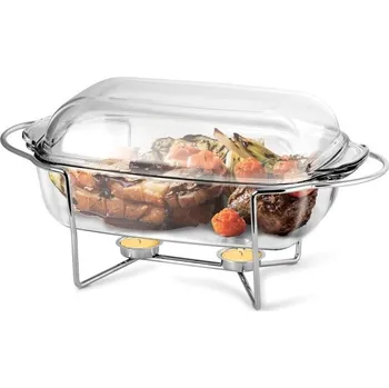 Dóza na potraviny THERMO OBDÉLNÍKOVÁ MÍSA + OHŘÍVAČ 5,5 L