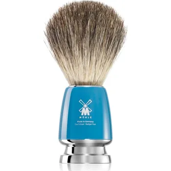 Mühle RYTMO Pure Badger štětka na holení z jezevčí srsti Blue Resin 1 ks