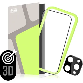 Tempered Glass Protector 3D pro iPhone 16 Pro Max + sklo na kameru + aplikátor (Case Friendly)