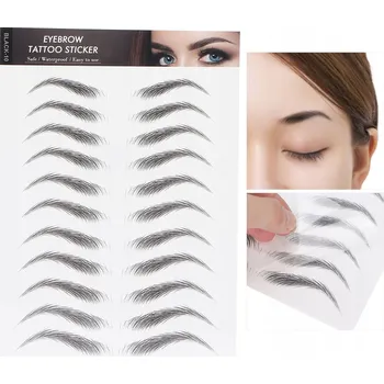 Přípravek na oči Tetování na obočí 10 párů
