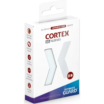 Ultimate Guard - obaly na karty - Cortex Sleeves Japanese Size Transparent 60 ks