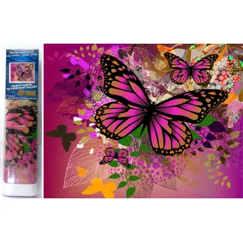 Diamantové malování Norimpex Třepotání křídel 30 × 40 cm