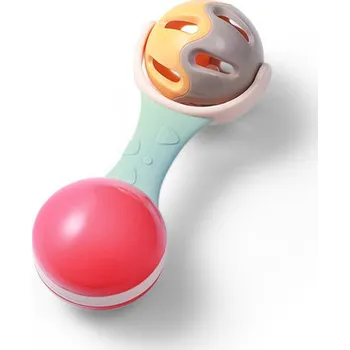 BabyOno Chrastítko s kousátkem Ball 3 m+