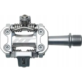 Pedál na kolo Pedály HT M2 Stříbrné