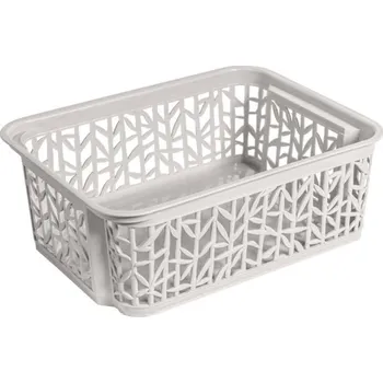 Branq Košík Bamboo 2 – antická bílá