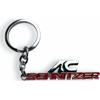 Tuning Mjakes červená klíčenka přívěsek pro vozy BMW AC Schnitzer
