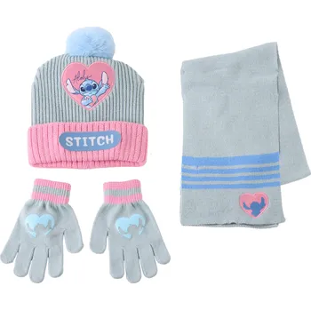 Čepice Lilo and Stitch - čepice, rukavice, šála
