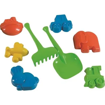 Hračka Alltoys Sada bábovek, lopatka a hrabičky