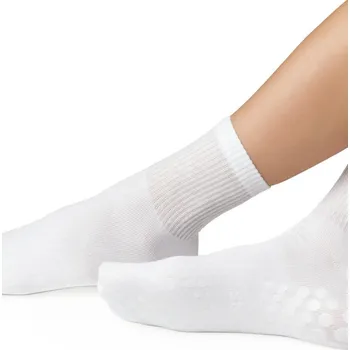 Pánské ponožky DÁMSKÉ PONOŽKY S ABS 088 bílá 38-40