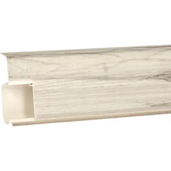 soklová lišta Podlahová lišta 55mm PVC DUB ALDABRA VZORKY