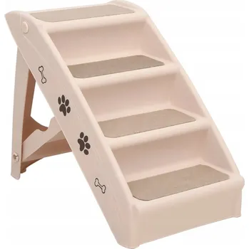 Schůdek Schůdky pro psa VidaXL 4 stupně, 49,5 cm, nosnost 75 kg